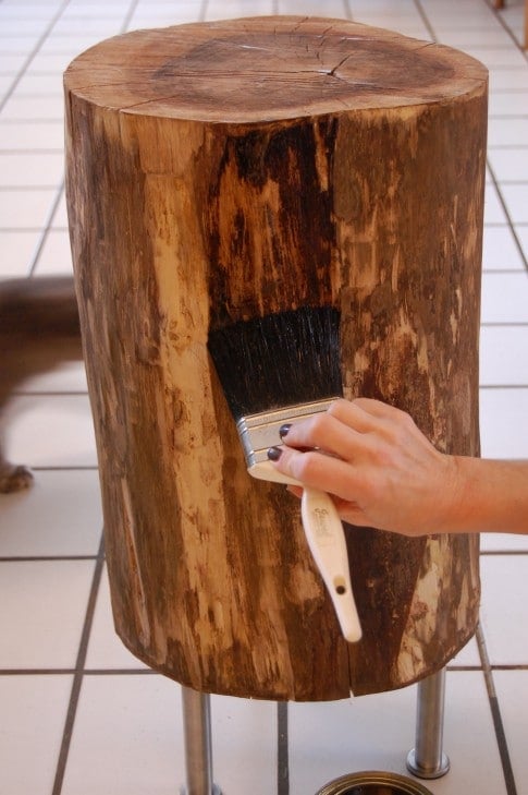 How To Make End Tables Out Of Tree Stumps, The... - Amazing Wood Plans