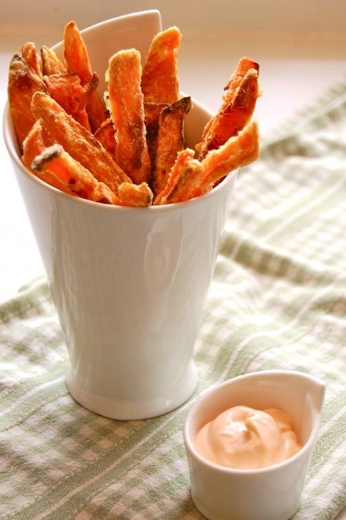 Sweet Potato fries and dip