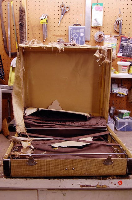 Vintage Suitcase Makeover #2  Confessions of a Serial Do-it-Yourselfer