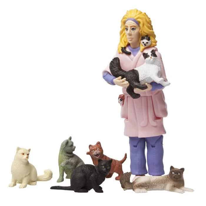 crazy cat lady figure amazon