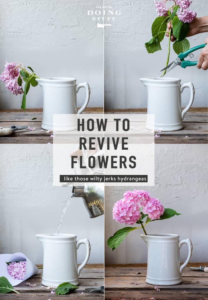 How to Revive Wilted Flowers.