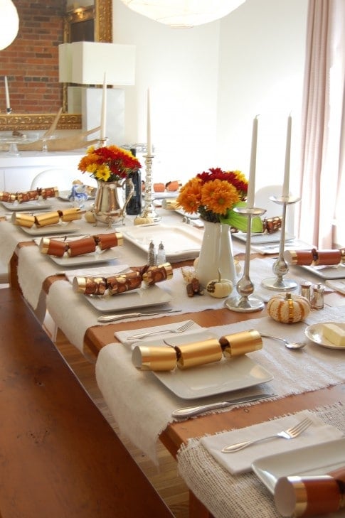 thanksgiving table