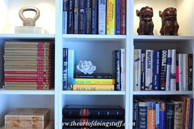 How To Stack Books In A Bookcase The Art Of Doing Stuff