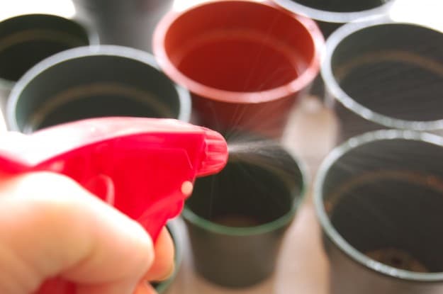 cleaning pots