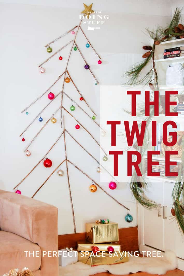 A Twig Tree for Tiny Spaces.