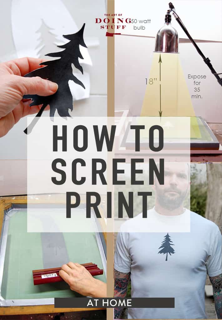 How to Screen Print at Home