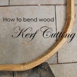 Kerf Cutting. How to Bend Wood with your Mind.  I mean saw.