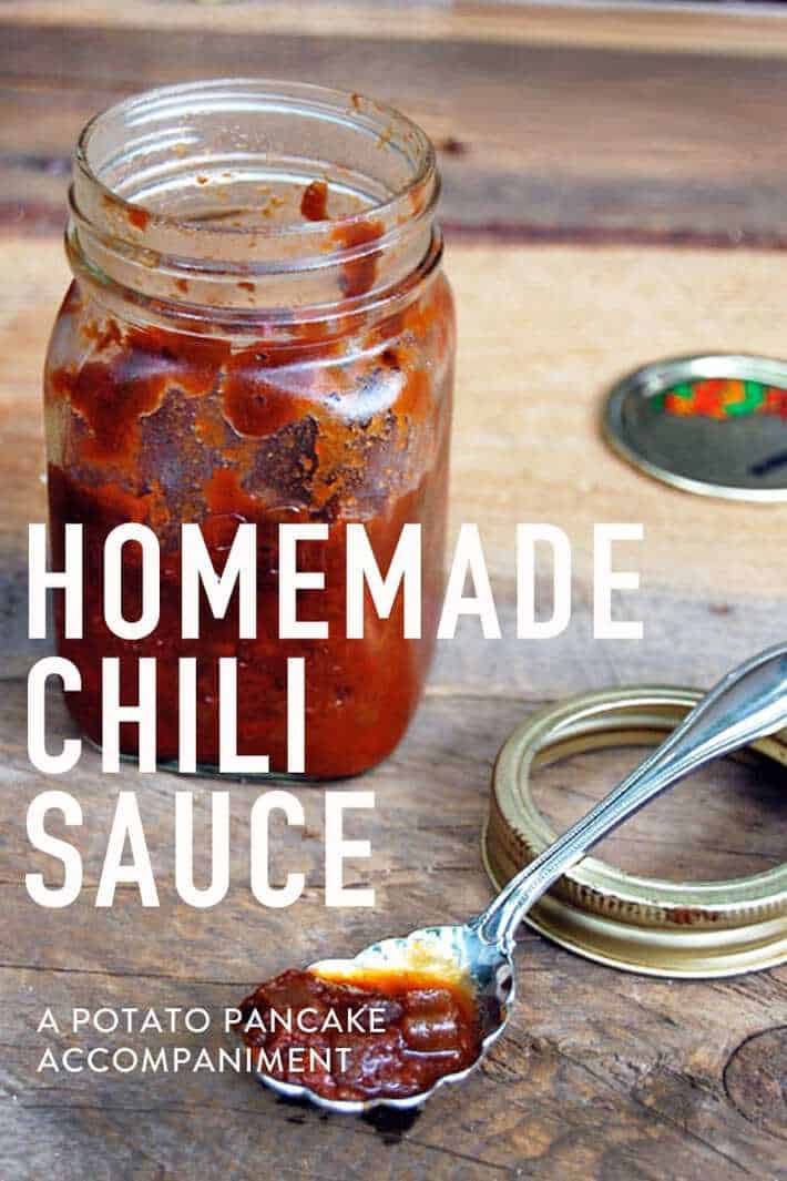 Homemade Chili Sauce. An Old Fashioned Recipe.