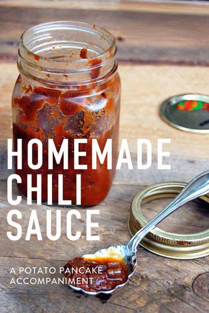 Homemade Chili Sauce. An Old Fashioned Recipe.