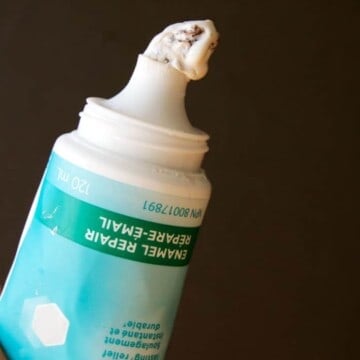 Toothpaste with raisin in it for April Fools prank.