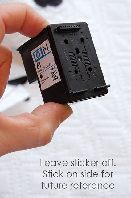 How to refill hp on sale ink cartridge