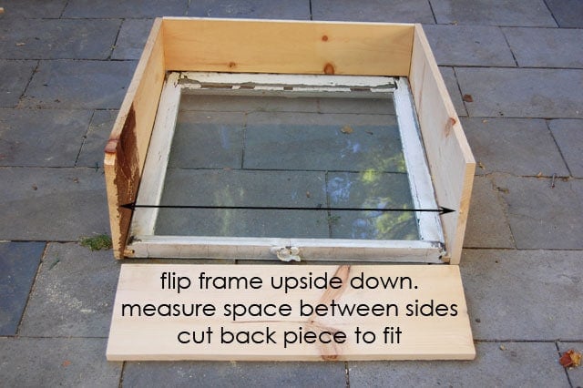 Building Cold Frame 4