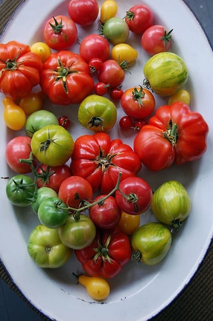 Heirloom Tomato Platter