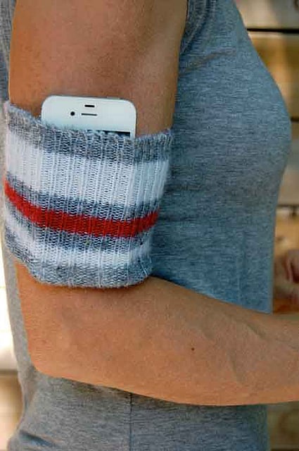 Sock Monkey Iphone Holder