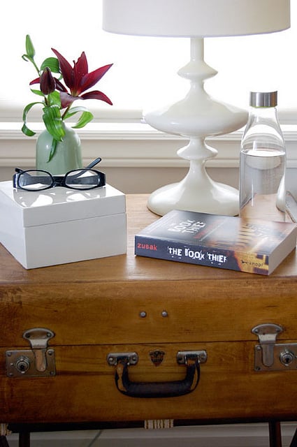 Suitcase Bedside Table 2