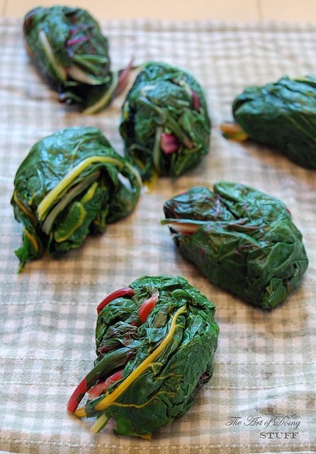 Swiss Chard Bundles