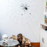 Wall Sized Halloween Spider Web.