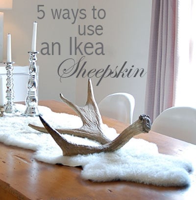 Ikea sheepskin discount