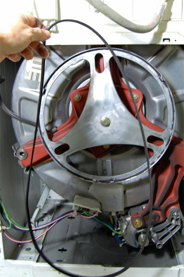 Change washing cheap machine belt