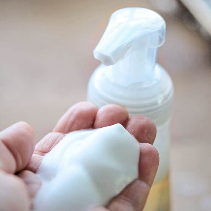 Soap Foam Process Art