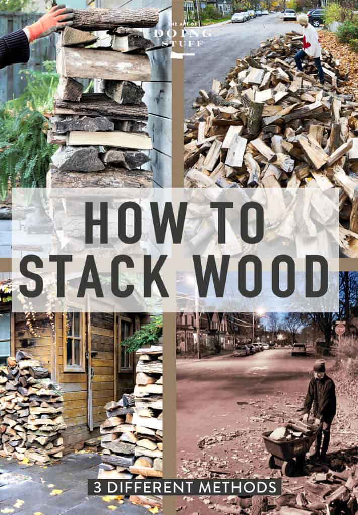 How to Stack Wood - With or Without a Rack