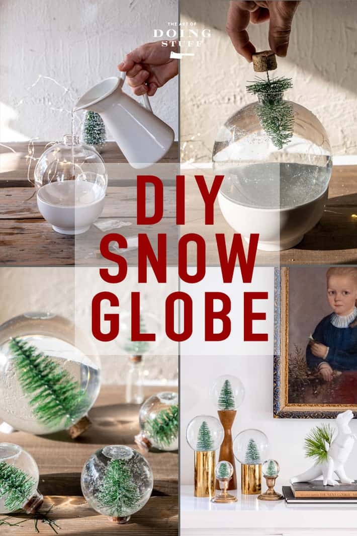 Make an Easy DIY Snow Globe