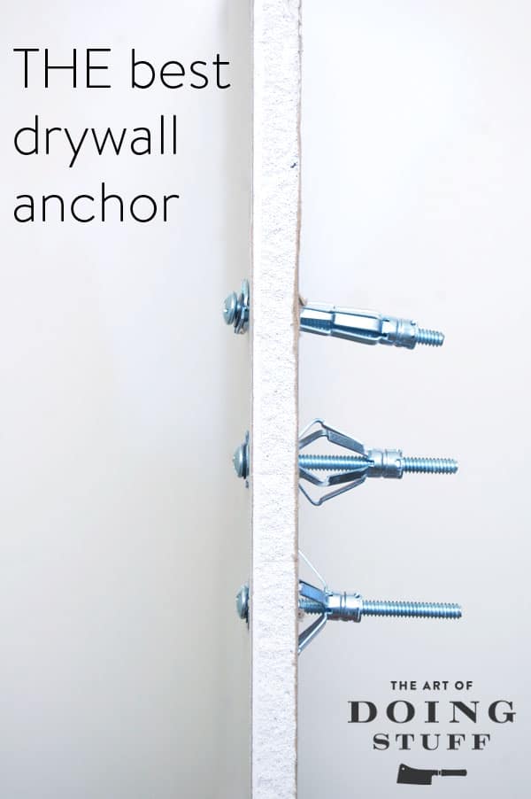 The Only Drywall Anchor You Should Ever Use The Art Of