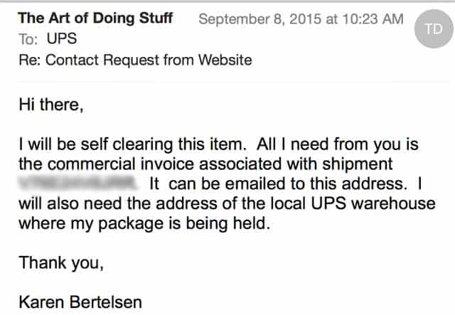 How To Self Clear Shipment At Cbsa And Avoid Ups Brokerage Fee | Trueler