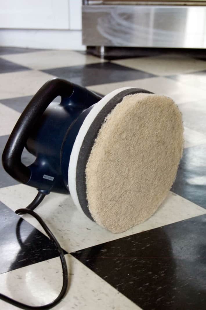 Diy Home Floor Burnisher From Car Polisher And Burnishing Pads