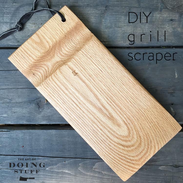 Wooden Grill Scraper - Shop