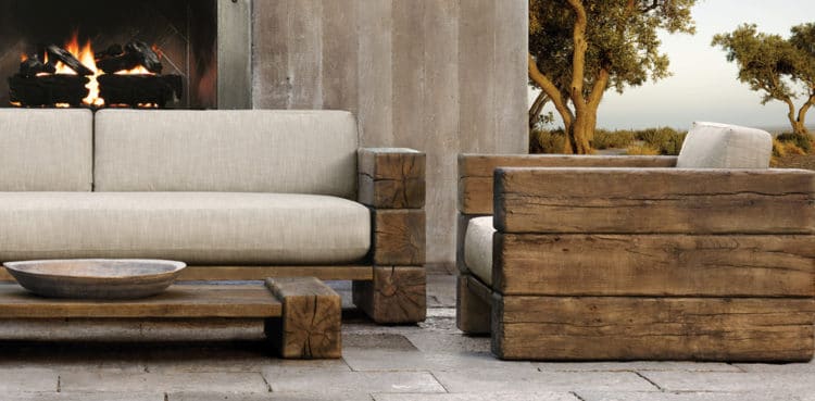 diy outdoor furniture. hacking restoration hardware. | the art of