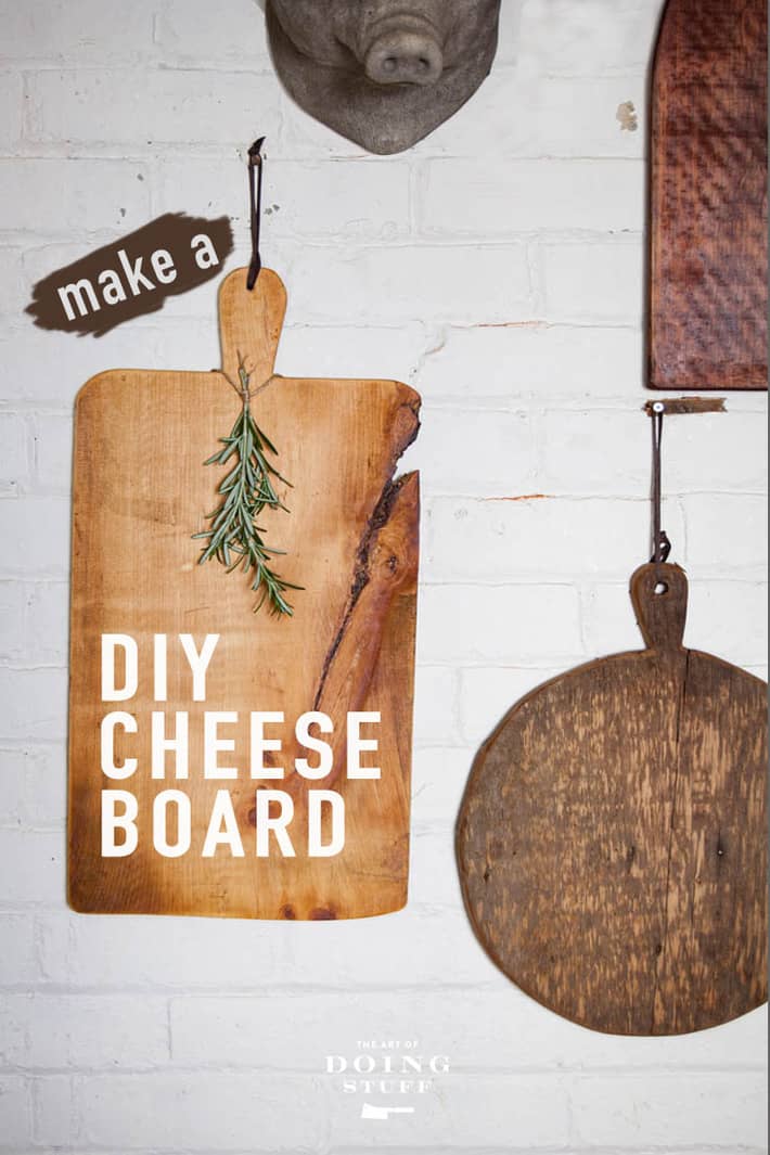 How to Make a DIY Wood Charcuterie Board