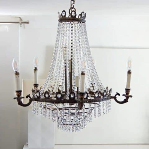 Spray On Crystal Chandelier Cleaner. 