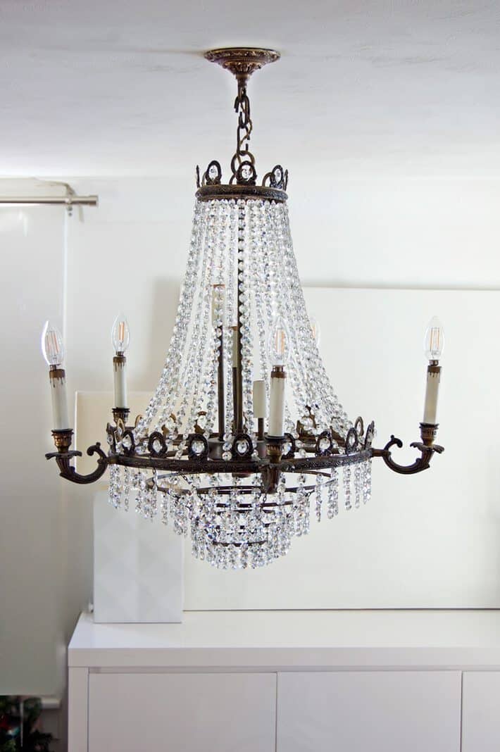 Spray On Crystal Chandelier Cleaner, How Do I Clean A Glass Chandelier