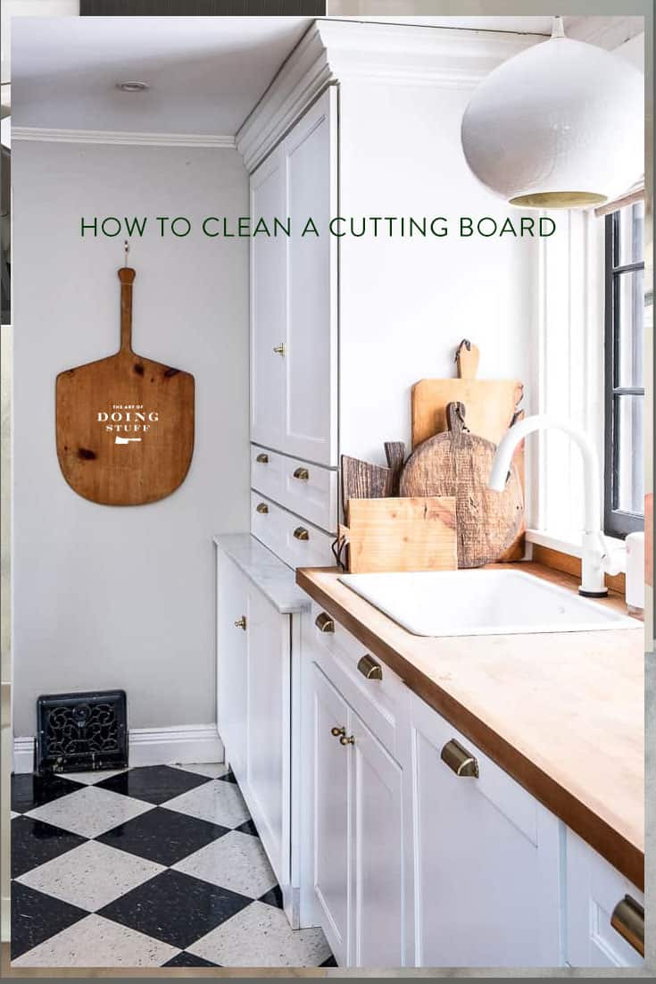 How to Clean a Wood Cutting Board