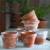 HOW TO INSTANTLY AGE NEW CLAY POTS.