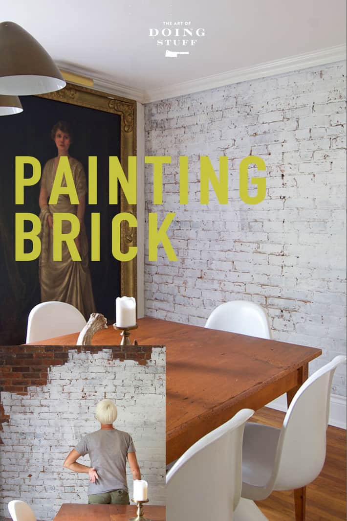 How to Paint a Brick Wall