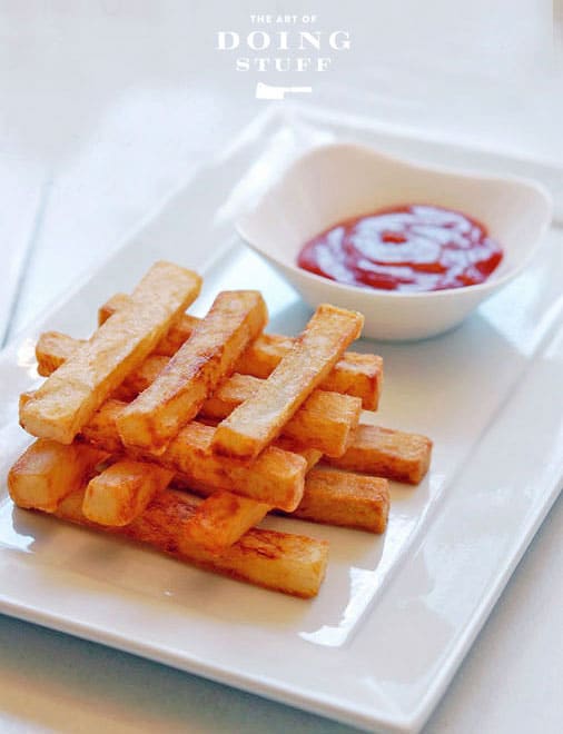 Want to make better French fries? Start with a mandoline slicer.