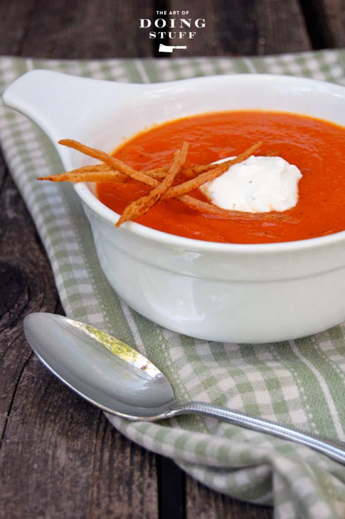 Smoked Tomato Soup Recipe The Art of Doing Stuff