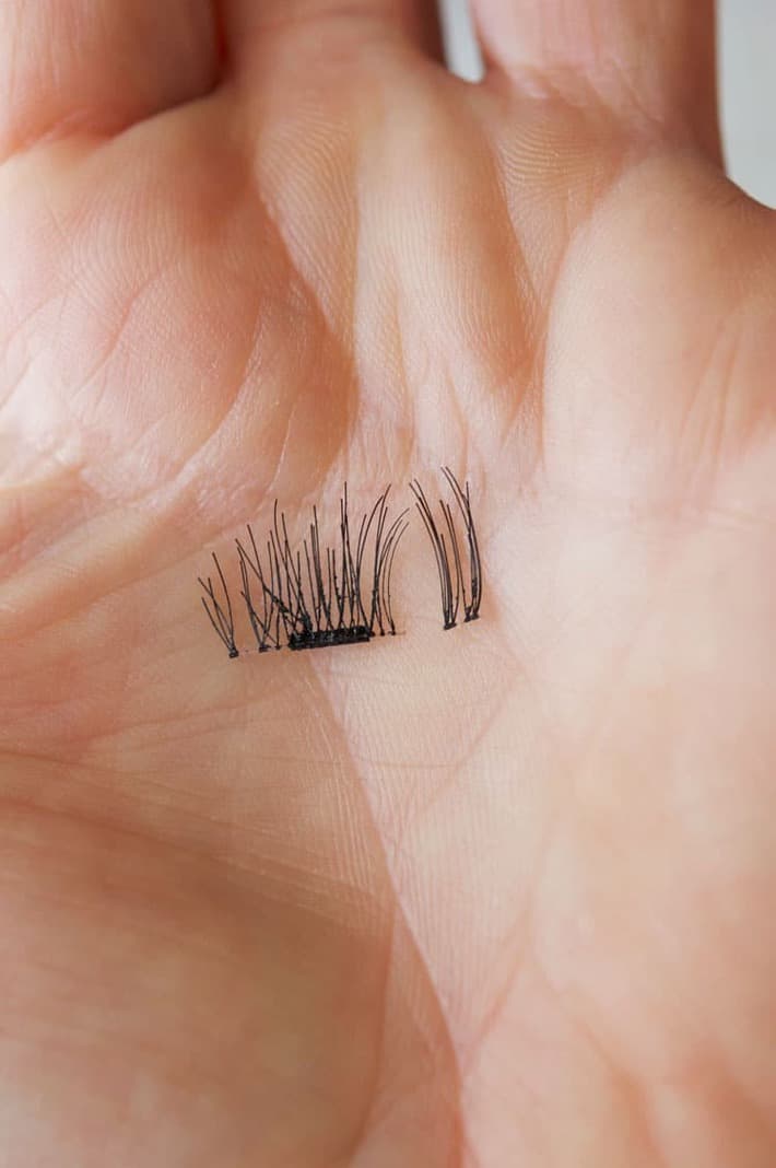 One Two Lashes too straight? Here's a hack.