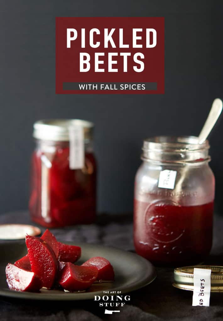 Pickled Beets Recipe (With Fall Spices!)