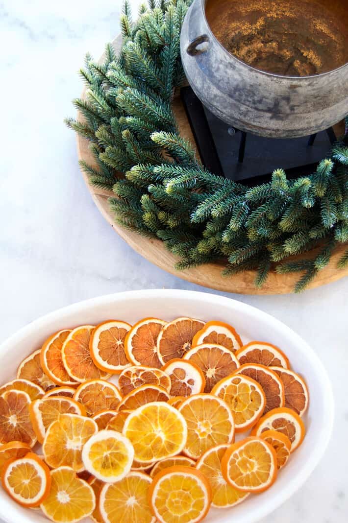 dried orange slices