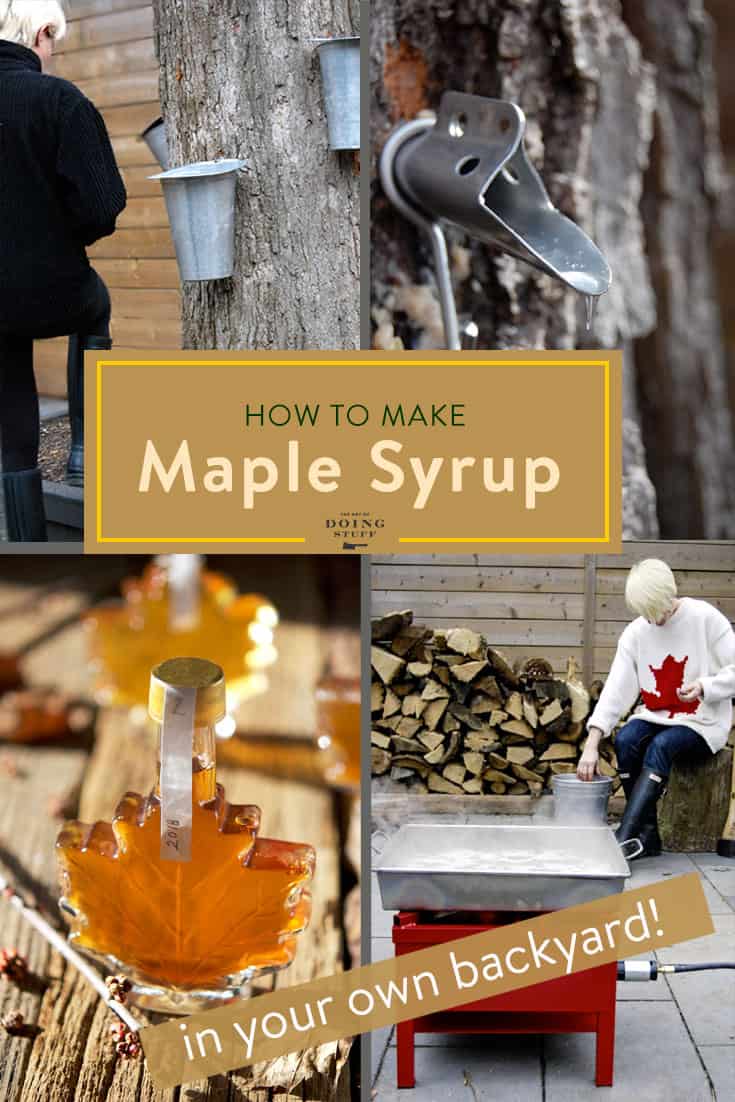 How to Make Authentic Maple Syrup - By Tapping Maple Trees