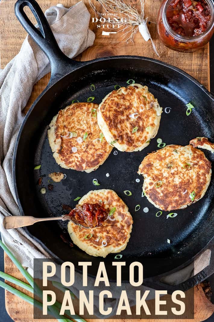 Crispy, Leftover Mashed Potato Pancakes