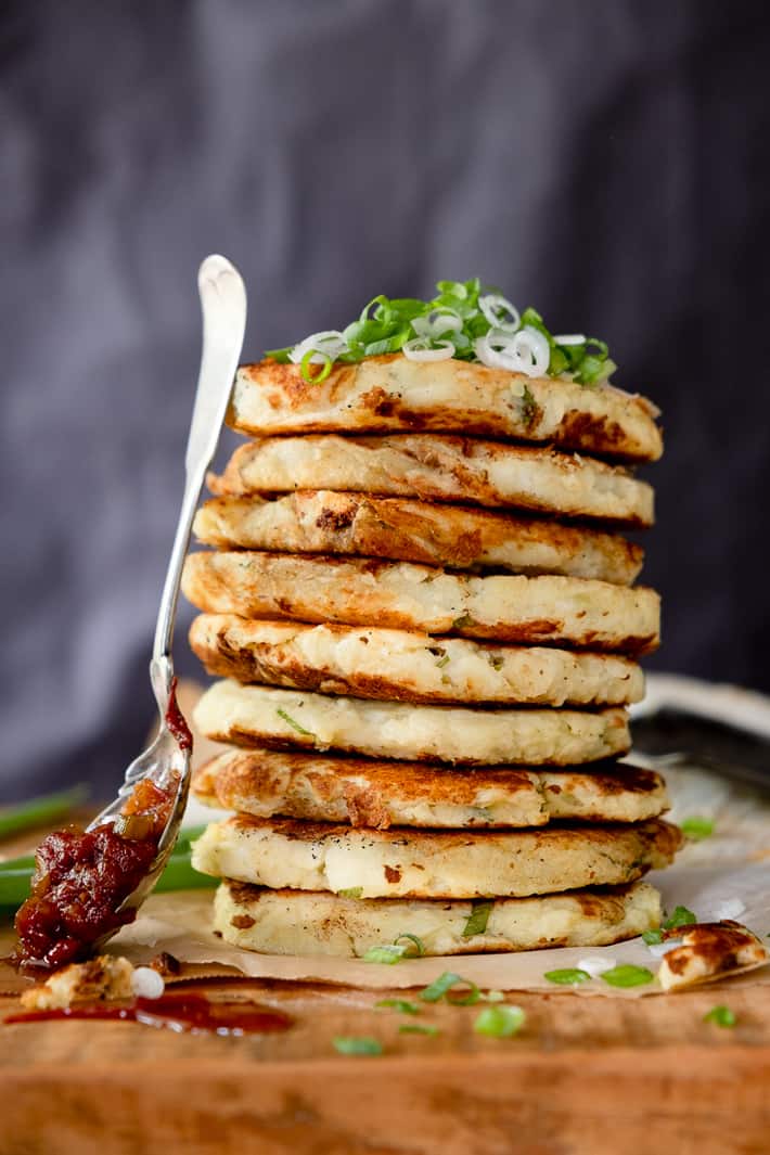 Crispy, Leftover Mashed Potato Pancakes (An Easy Recipe)