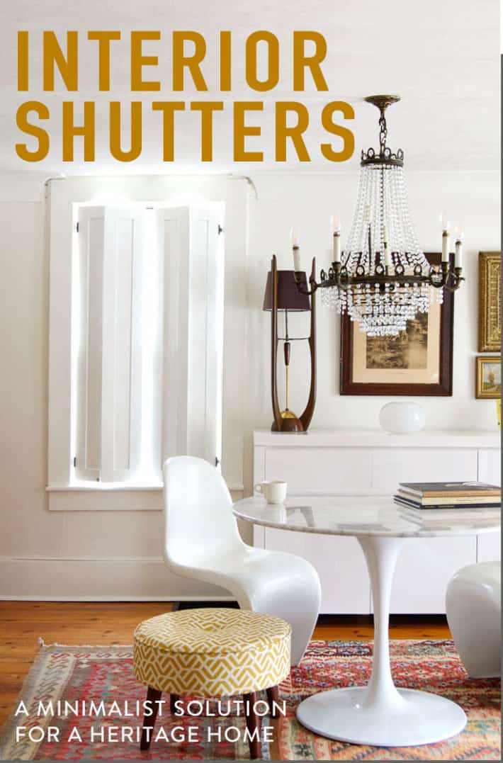 Interior Shutters.  Goodbye Ugly Curtains, Hello Perfect Solution.