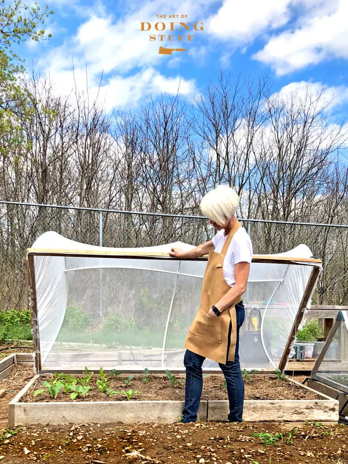 Make A Hinged Hoop House The Art Of Doing Stuff