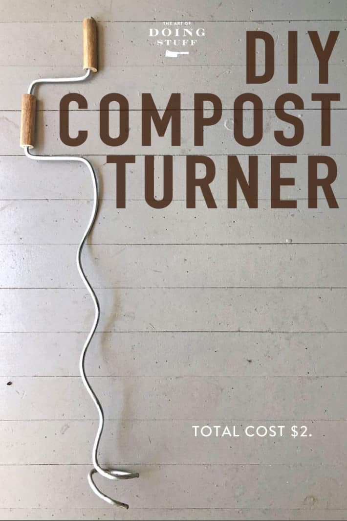 Make Your Own Compost Turner for $2.