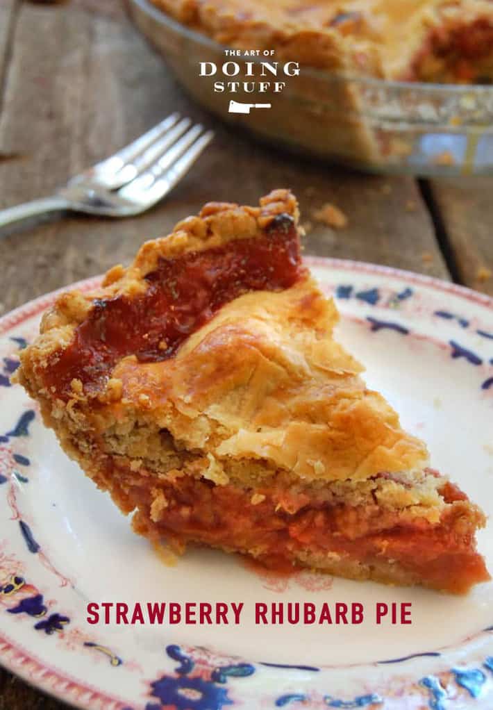 It\'s The 2 Week Window For Strawberry Rhubarb Pie.