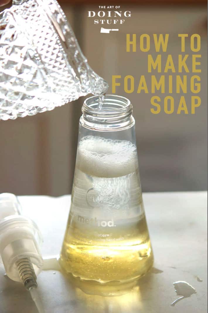 DIY Foaming Hand Soap